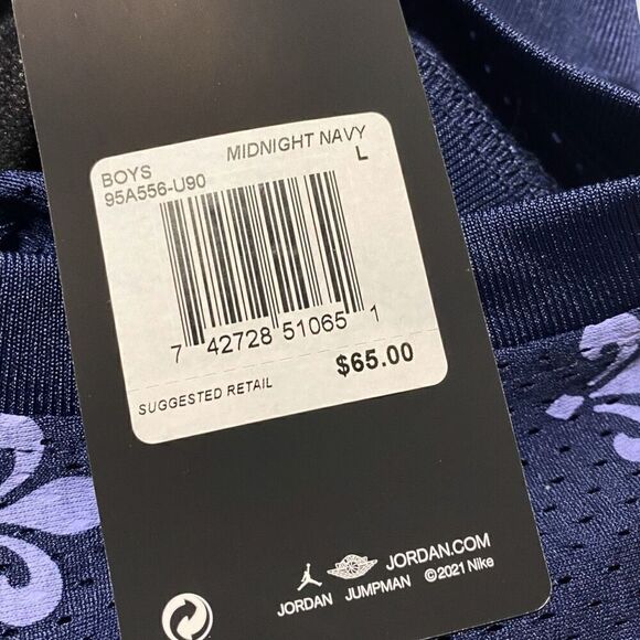 Jordan Nike Paris Saint Germain Statement Navy Vest Junior/ Boys size Large New - Picture 10 of 10